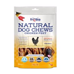 Frigera Natural Dog Chews Chicken Feet Kyllinge Fødder 250g